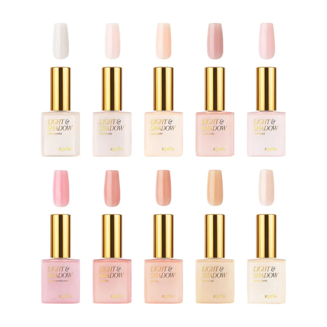 Apres Gel Couleur - Light & Shadow Sheer Collection - Spring 10Pcs - Image 2