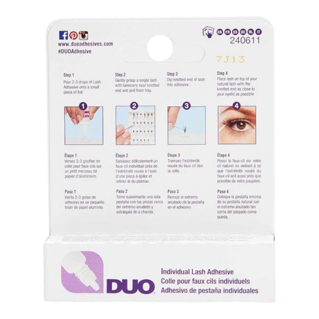 Ardell Duo Lash Glue - Clear 0.25Oz #568034 - Image 3