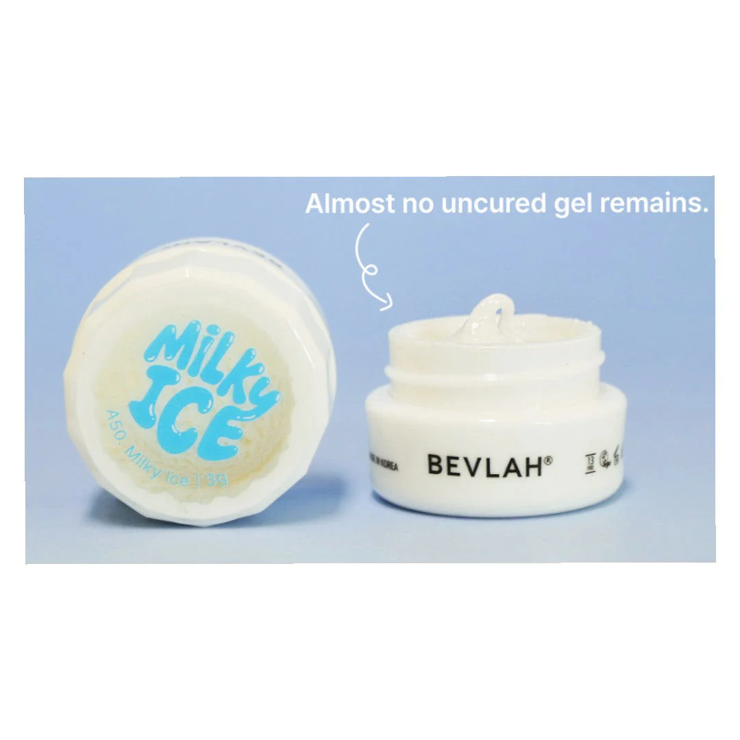 Bevlah Art Gel - Milky Ice 3G #A50 - Image 5