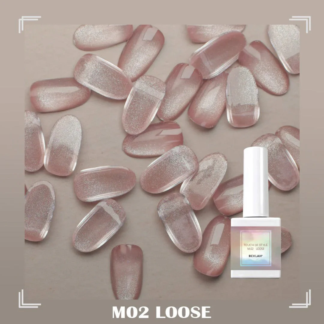 Bevlah Cat Eye Gel Polish (HEMA-Free) - Loose #M02 - Image 2