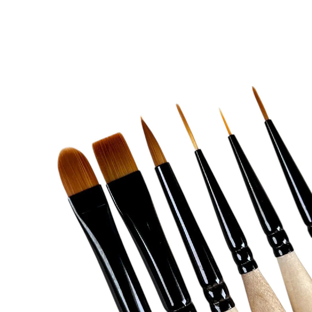 Bevlah I'm Pro Brush Set 6Pcs - Image 2