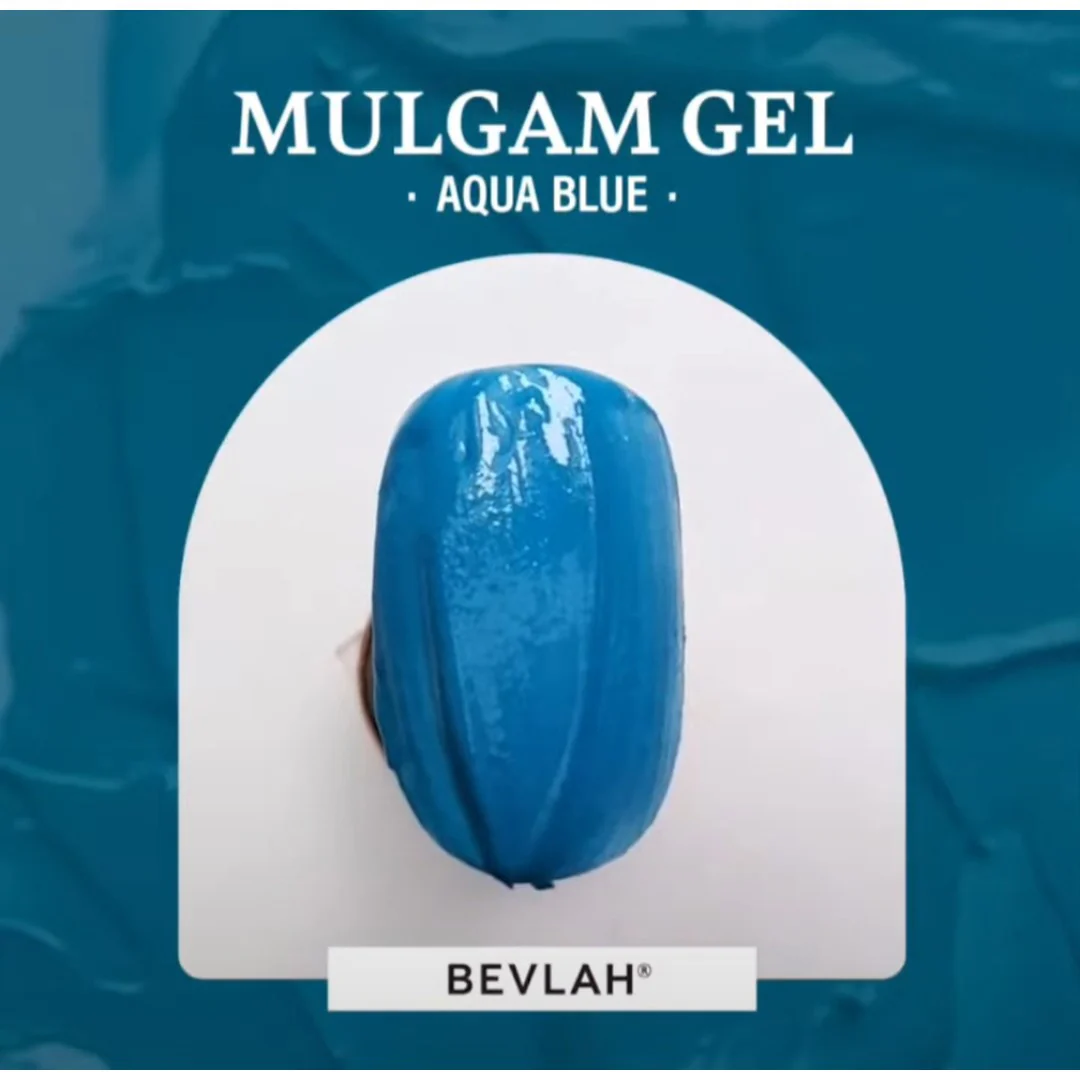 Bevlah Mulgam Gel (HEMA-Free) - Aqua Blue #A15 - Image 2