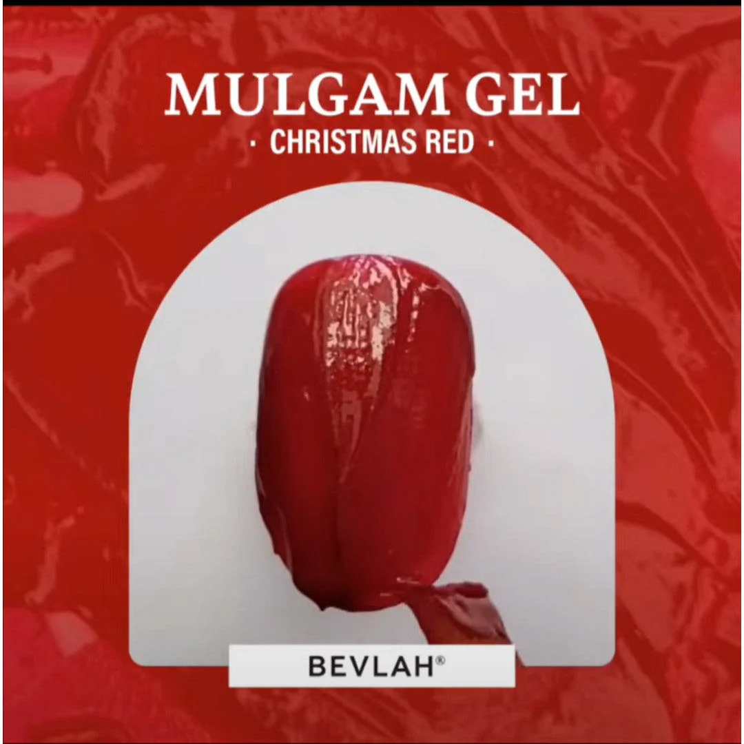 Bevlah Mulgam Gel (HEMA-Free) - Christmas Red #A11 - Image 2