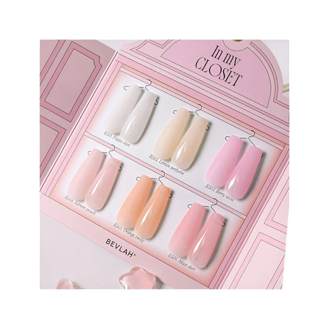Bevlah Sheer Builder Gel (HEMA-Free) - Berry Socks #ES03 - Image 4