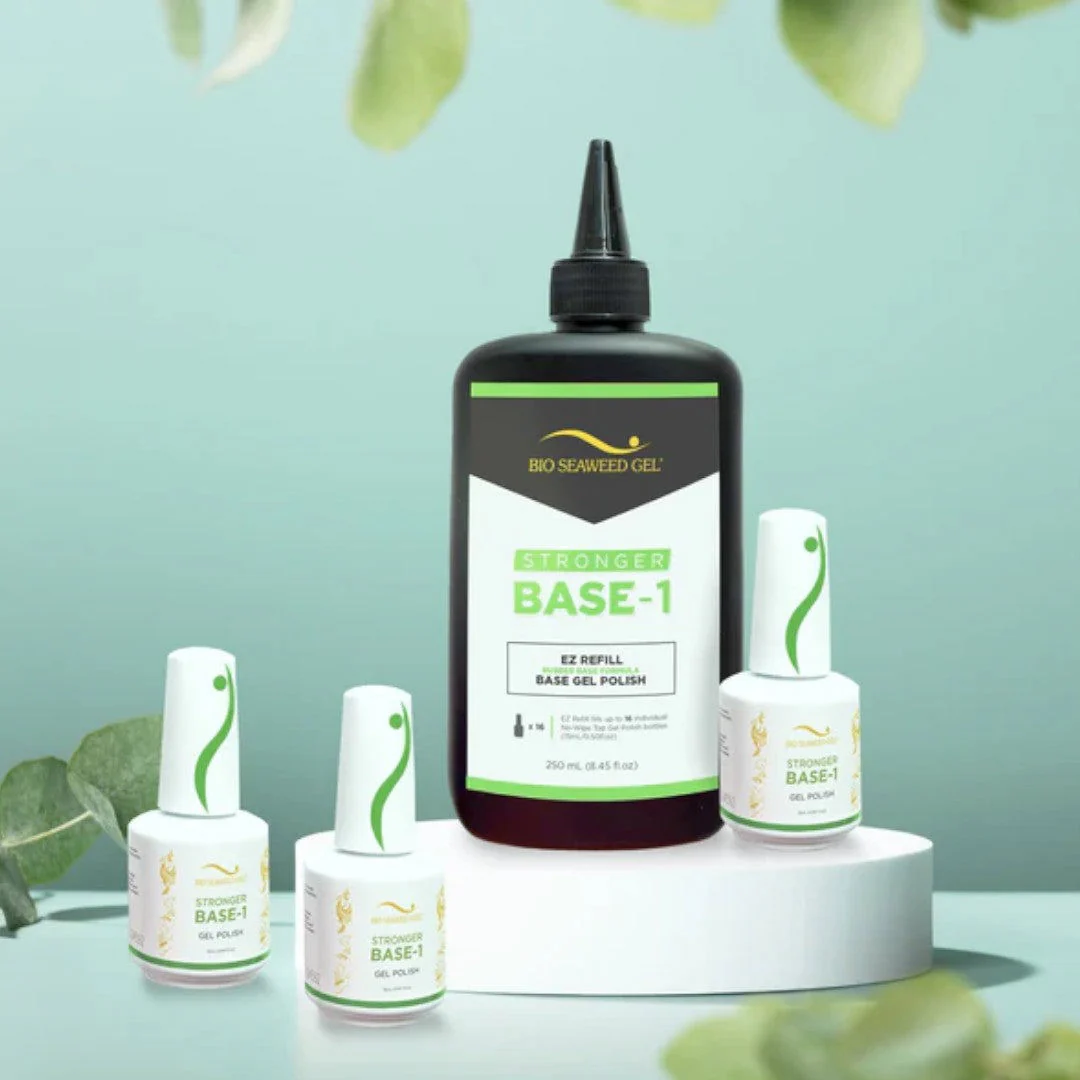 Bio Seaweed Gel Base Coat - Base-1 EZ Refill Kit - Image 3