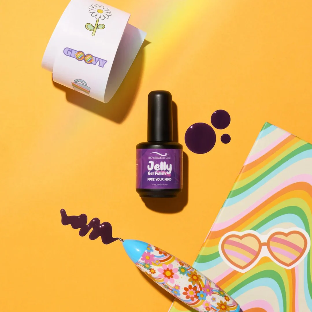 Bio Seaweed Jelly Gel Polish - Free Your Mind #J12 - Image 3