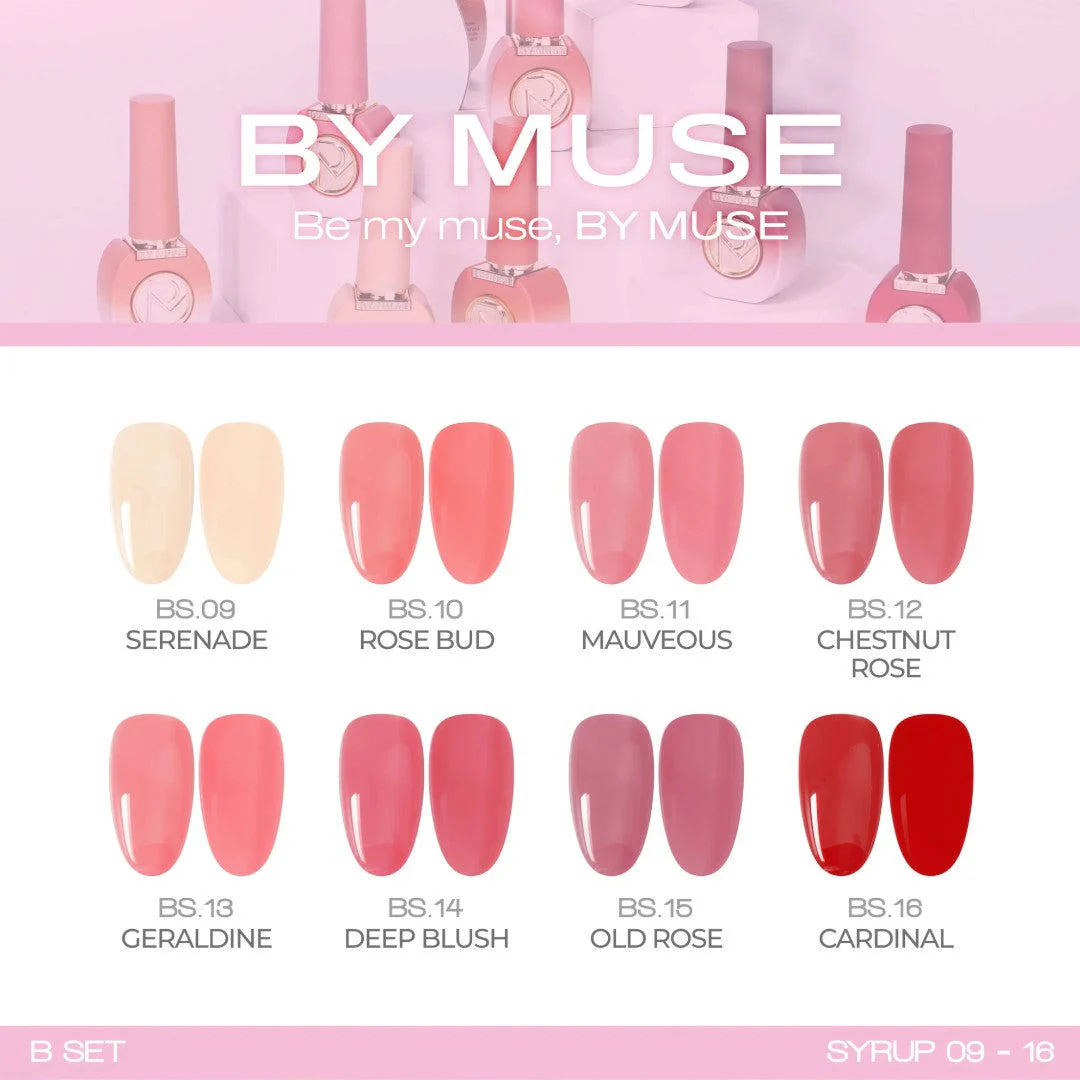 By Muse Syrup Gel Polish (HEMA-Free) #BS13 Geraldine - Image 2
