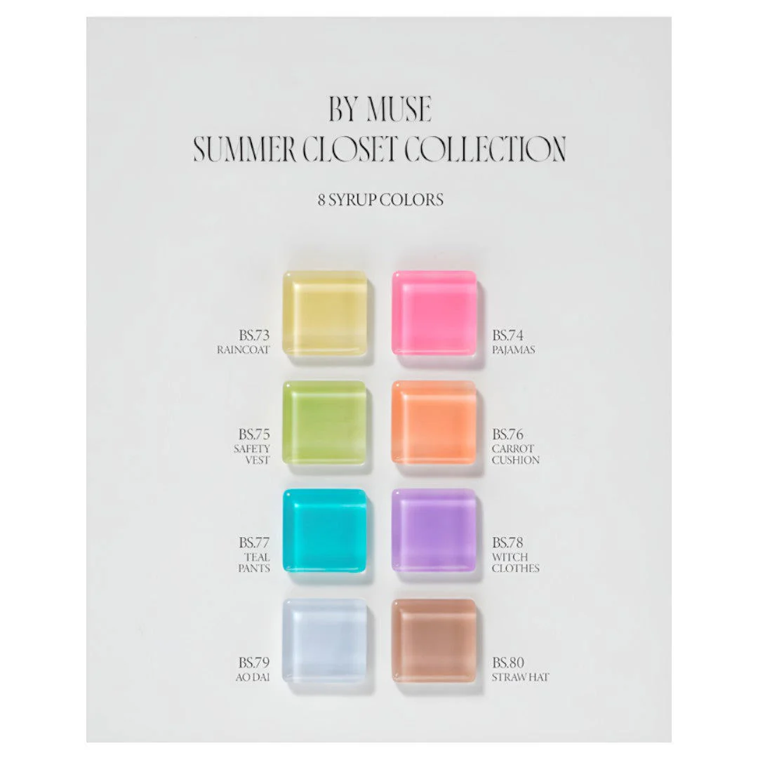 By Muse Syrup Gel Polish (HEMA-Free) - Straw Hat #BS80 - Image 4