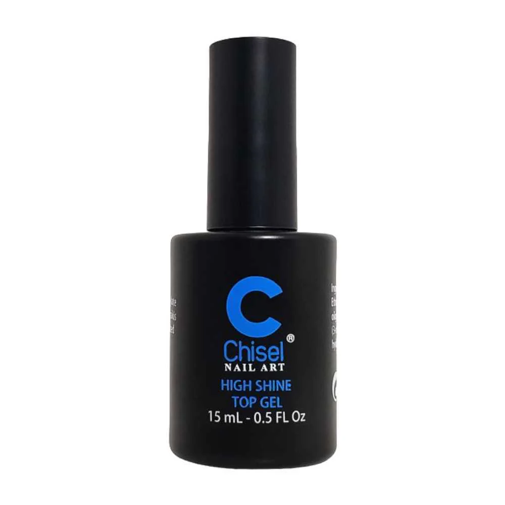 Chisel Gel Top Coat - High Shine 0.5Oz