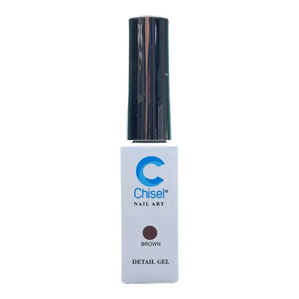 Chisel Nail Art Detail Gel #Brown