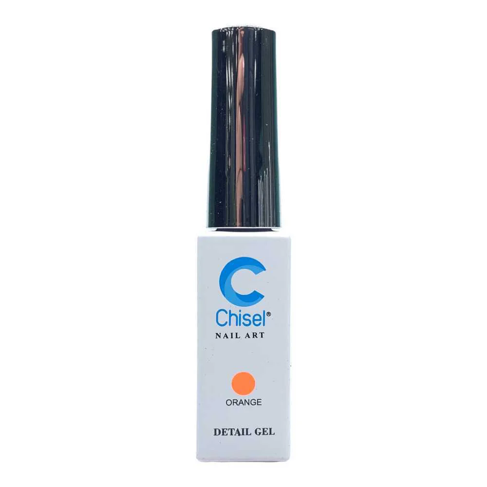 Chisel Nail Art Detail Gel #Orange