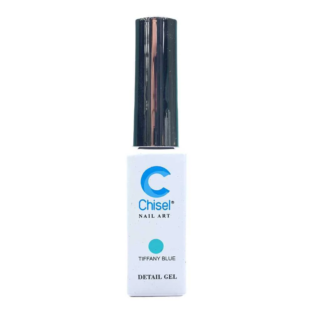 Chisel Nail Art Detail Gel #Tiffany Blue