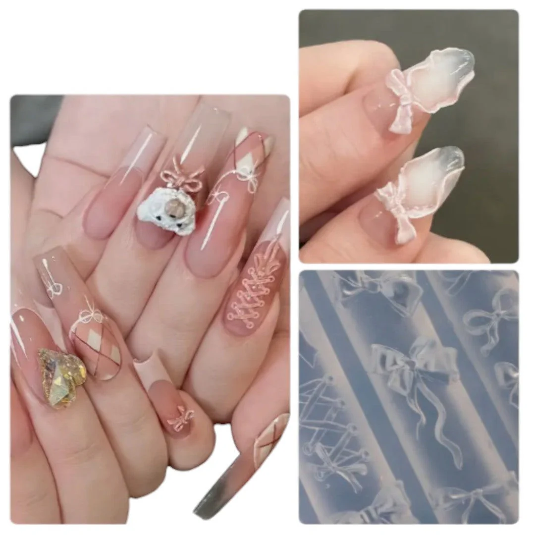 CNBS 3D Silicone Mould – Mixed Bow Designs - Image 2