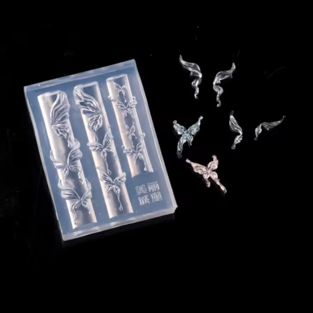 CNBS 3D Silicone Mould – Mixed Summer Butterfly Designs - Image 2