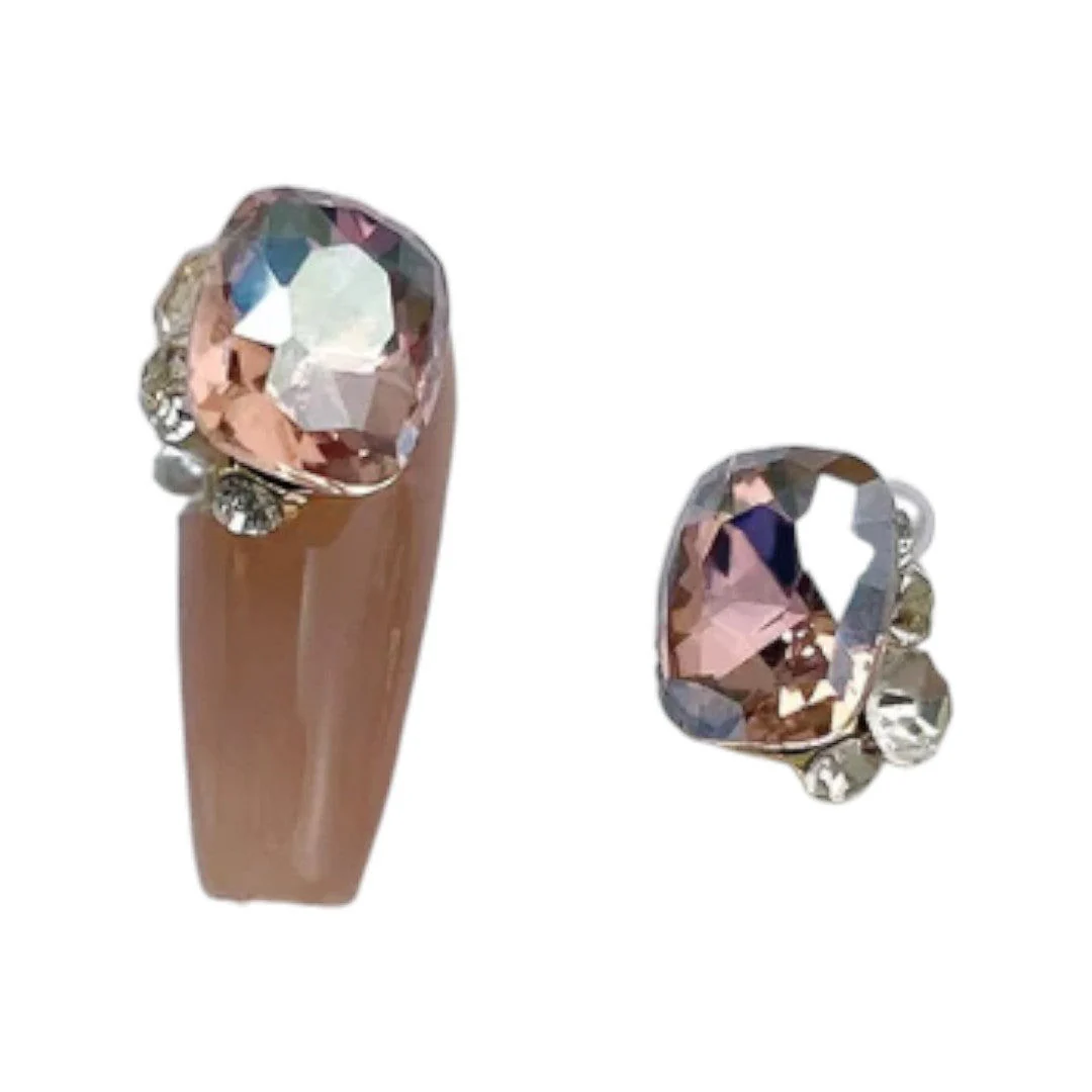 CNBS Nail Charms - White Crystal Clusters 5pcs - Image 20