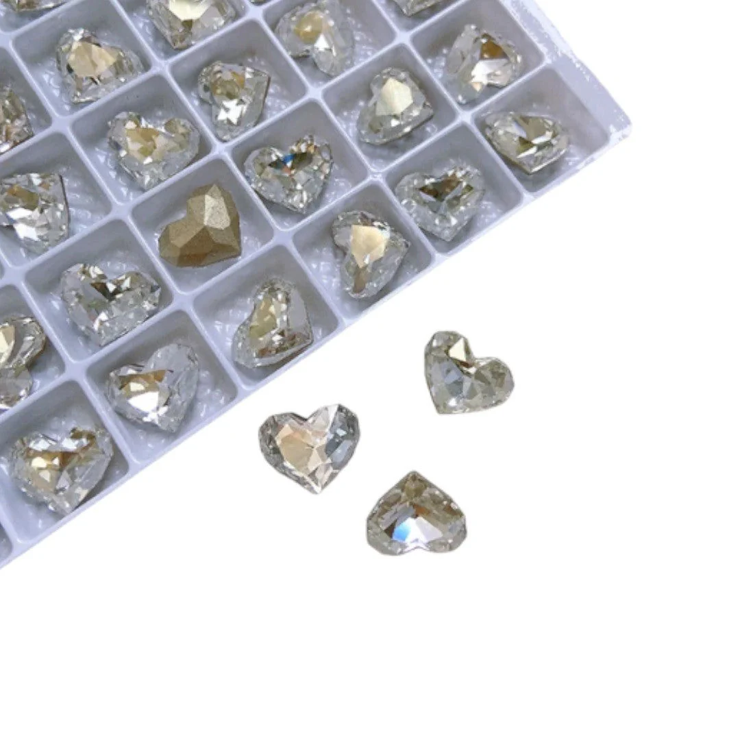 CNBS Rhinestones - K9 Diamond Hearts 3pcs - Image 6
