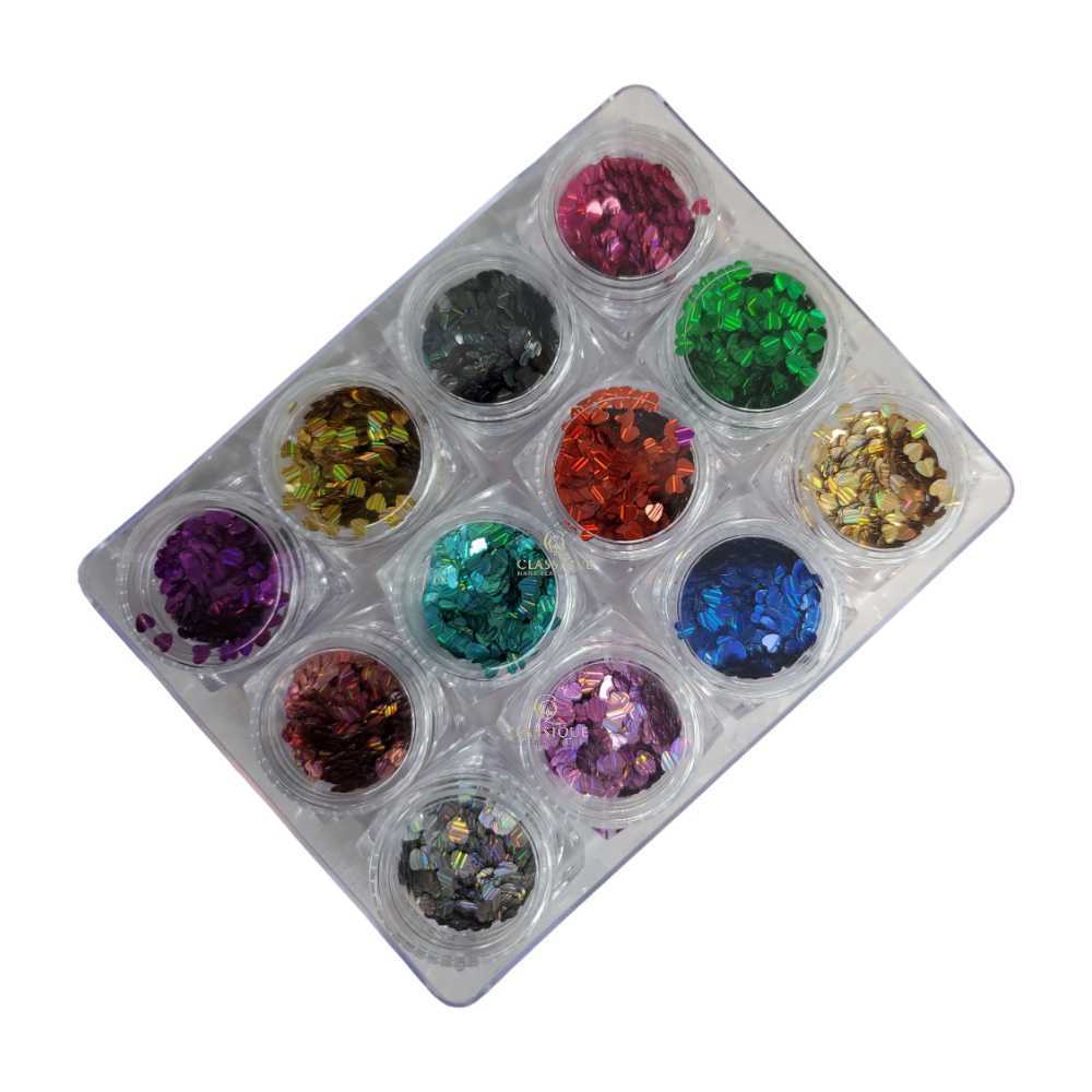 CNBS Glitter - Holographic Hearts #06 - Image 3