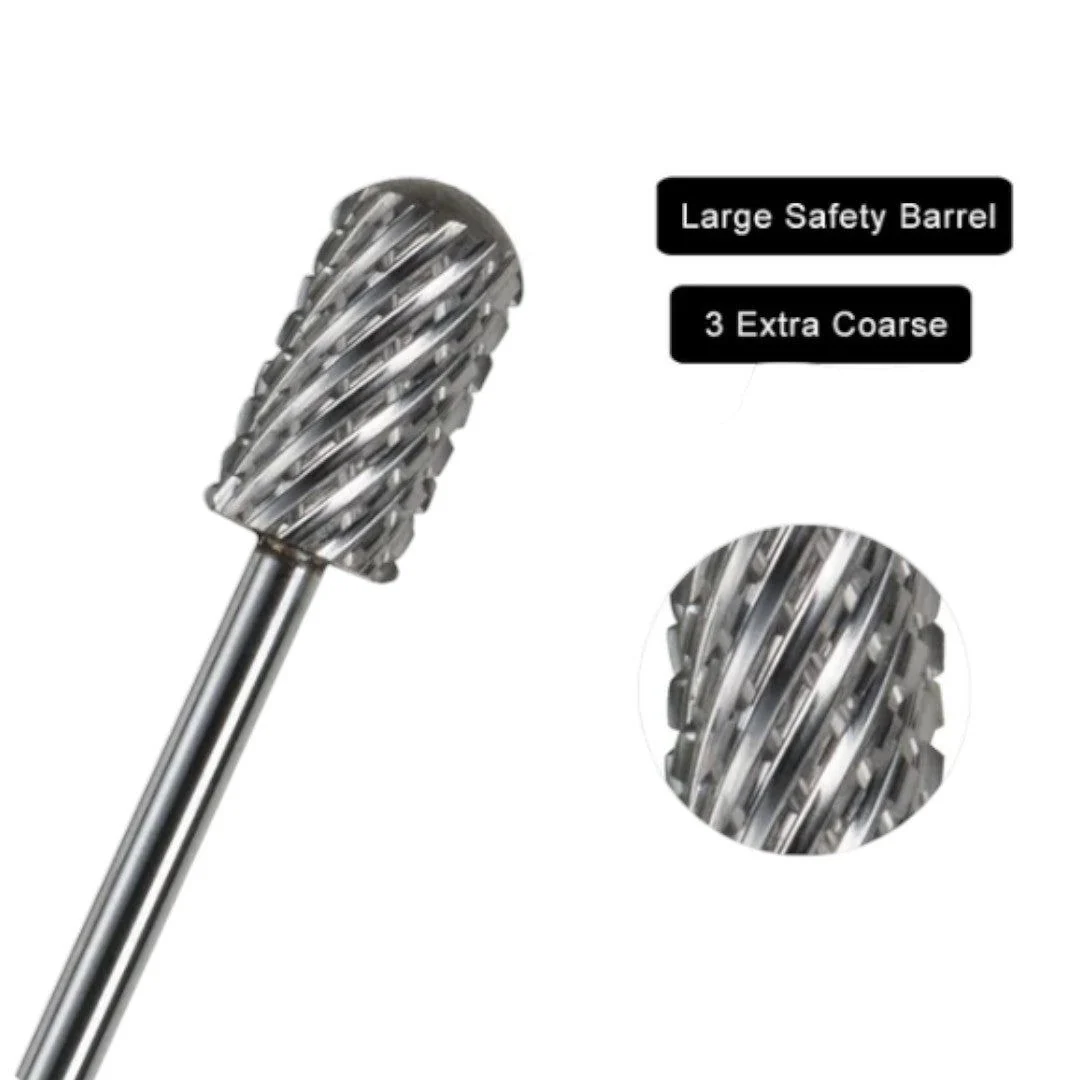CNBS Nail Drill Bits - Large Barrel Smooth Top 3/32 - Image 11
