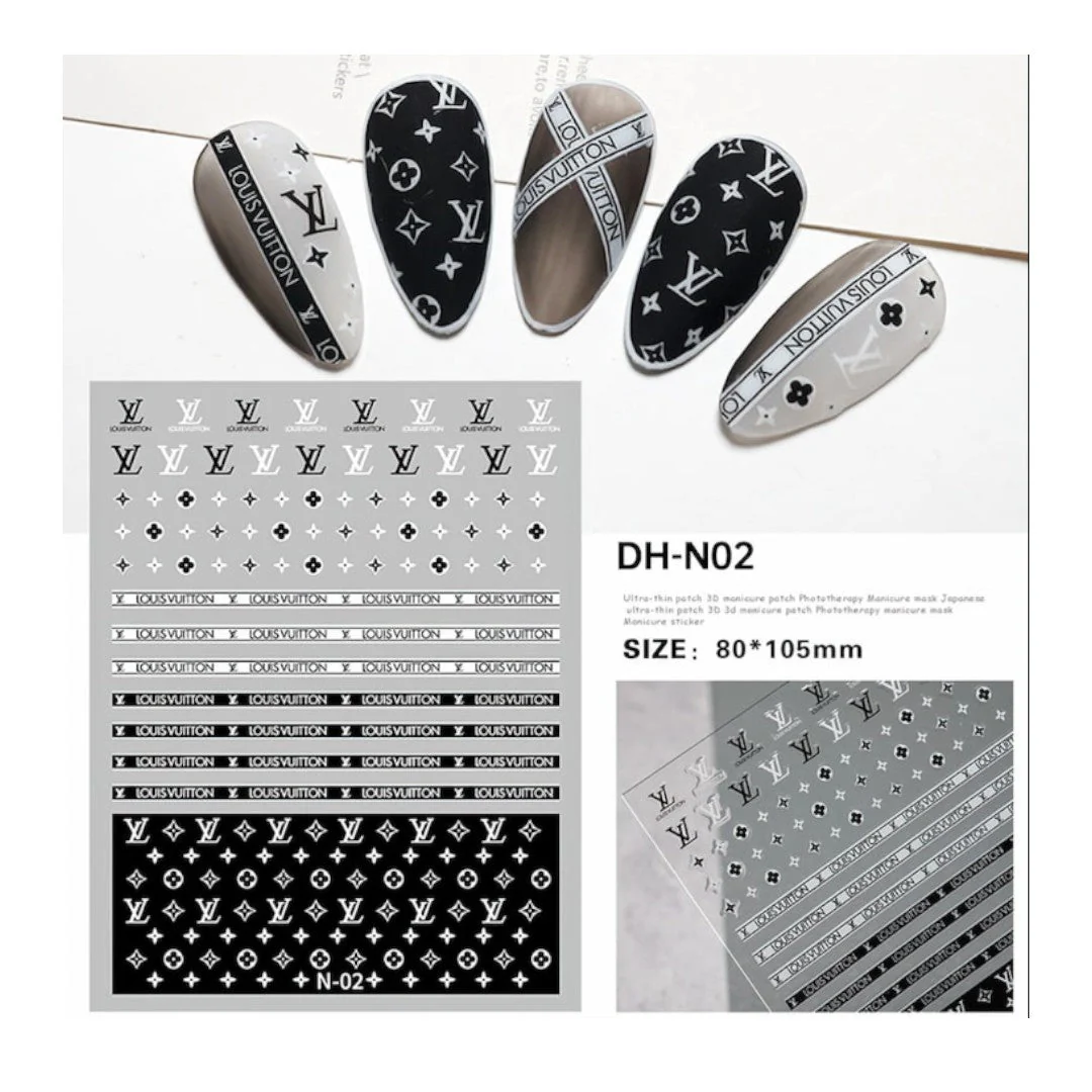 CNBS Nail Stickers - Designer Brands - Image 5