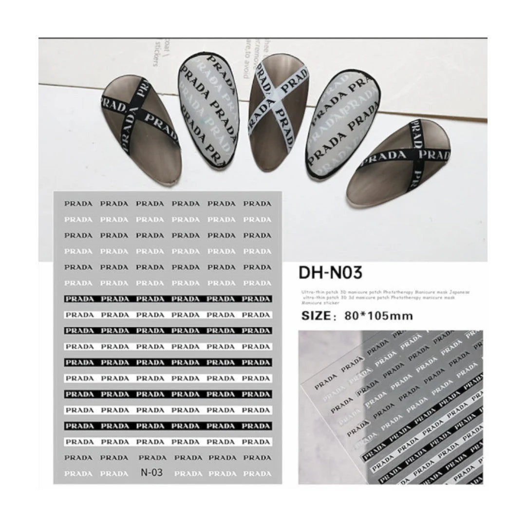 CNBS Nail Stickers - Designer Brands - Image 6