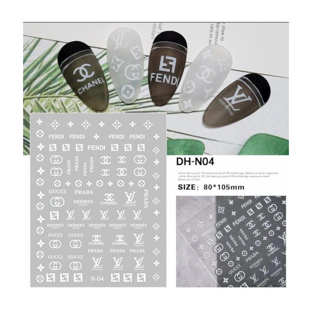 CNBS Nail Stickers - Designer Brands - Image 8