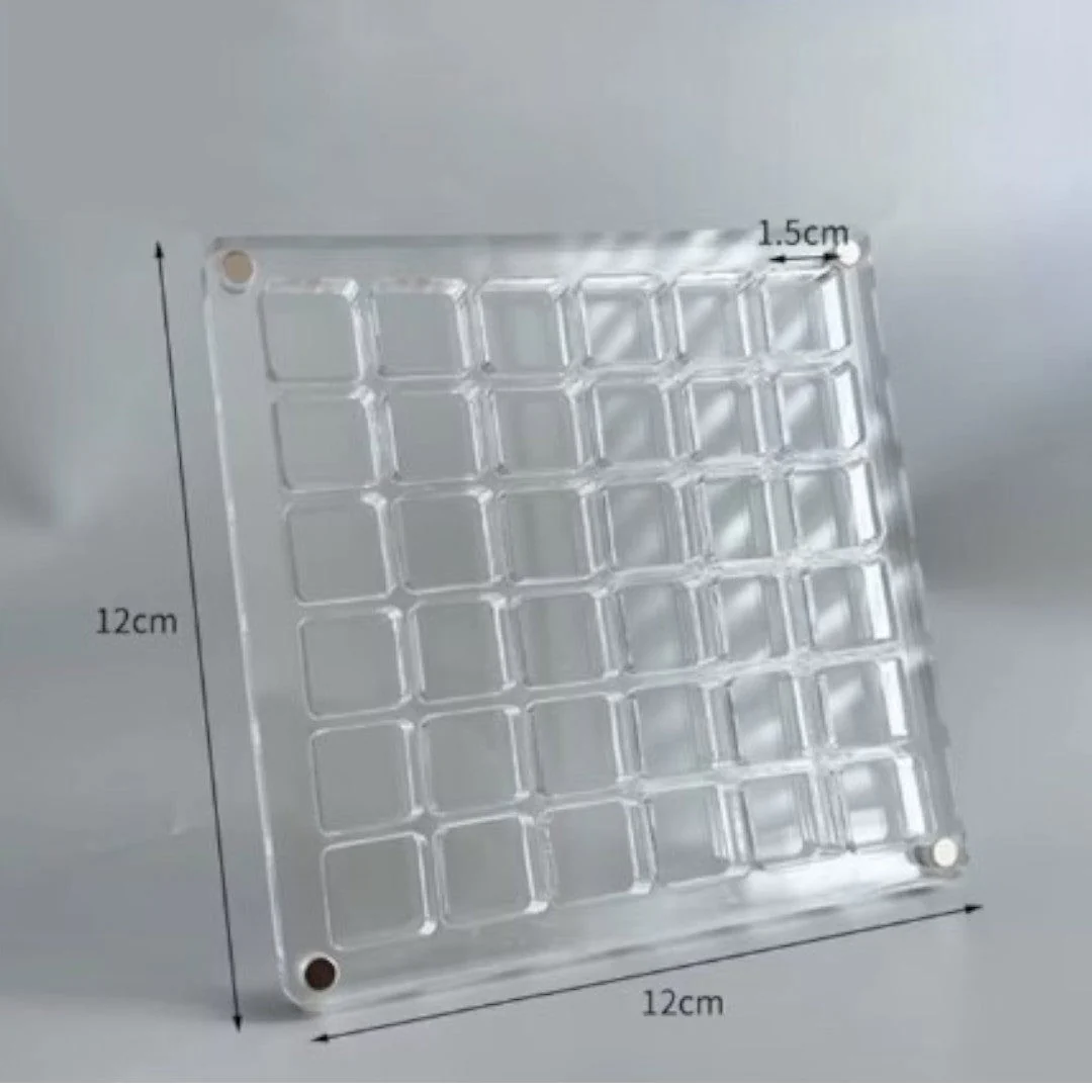 CNBS Nail Art Charms/Rhinestones Storage Organizer Box - 36 Grids - Image 2