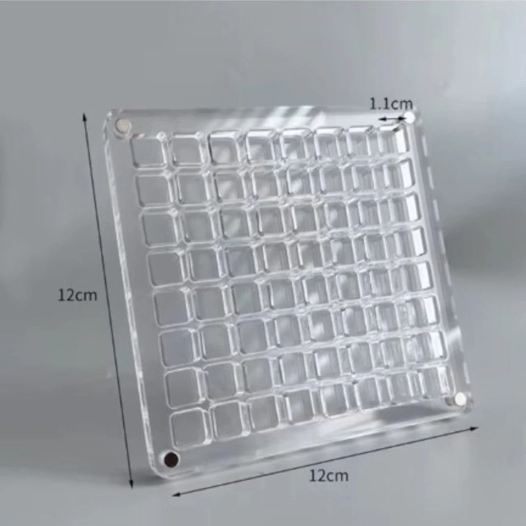 CNBS Nail Art Charms/Rhinestones Storage Organizer Box - 64 Grids - Image 2