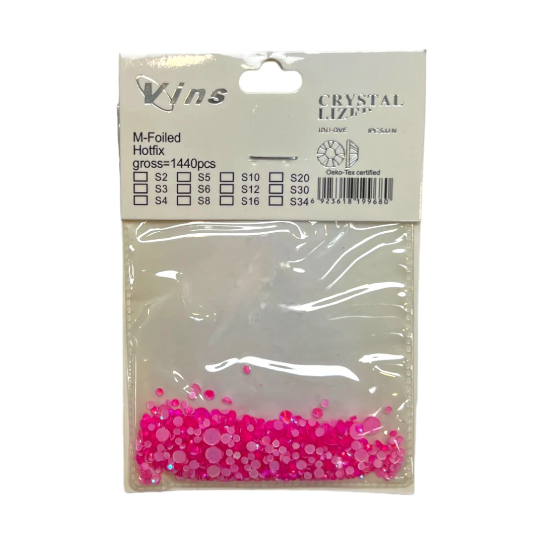 CNBS Rhinestones - Colourful Assorted Flatback Crystals 1440pcs - Image 2
