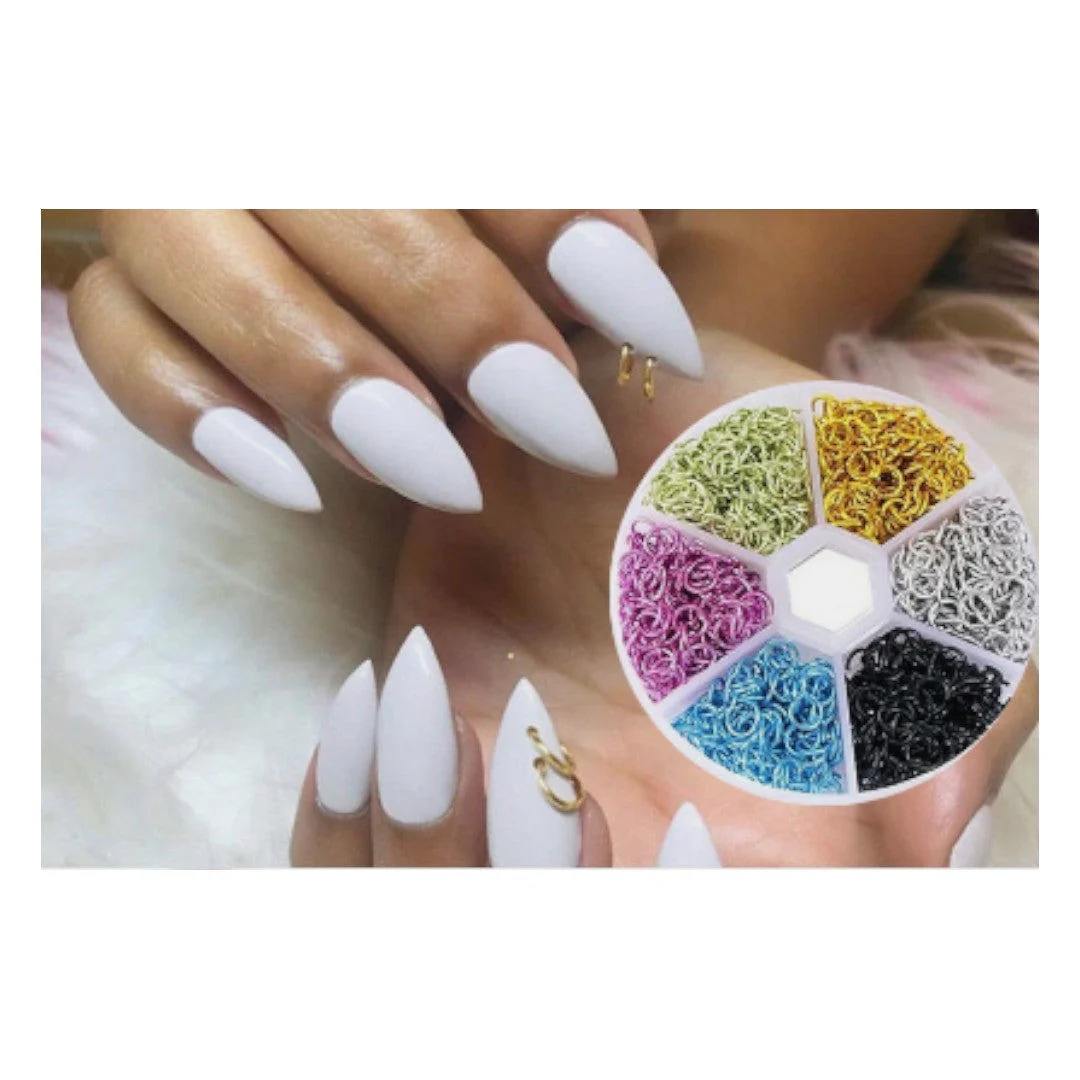 CNBS Nail Charm - Hoop Ring - Image 3