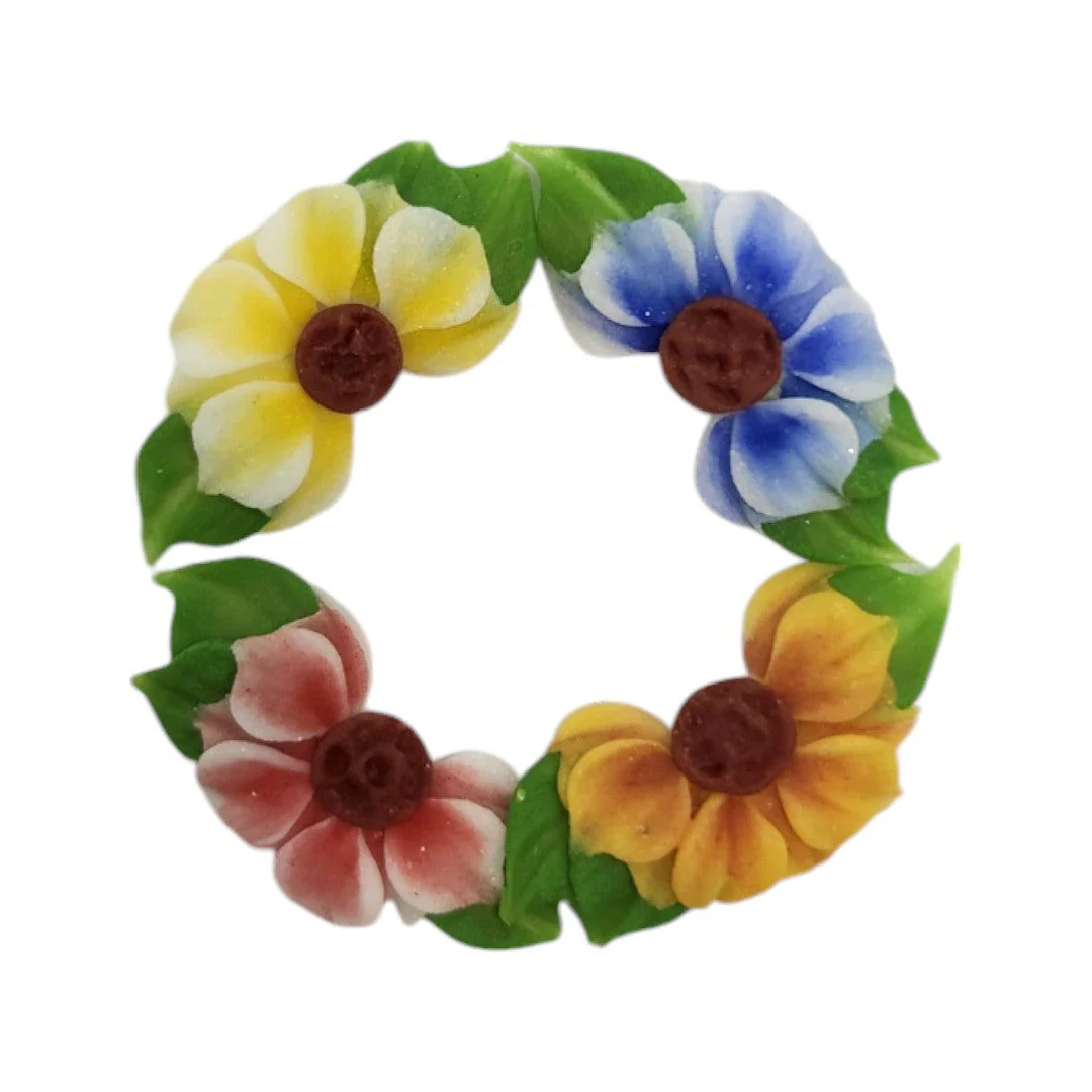 CNBS Nail Charms - 3D Handmade Acrylic Flower Varied Style 4Pcs - Image 14