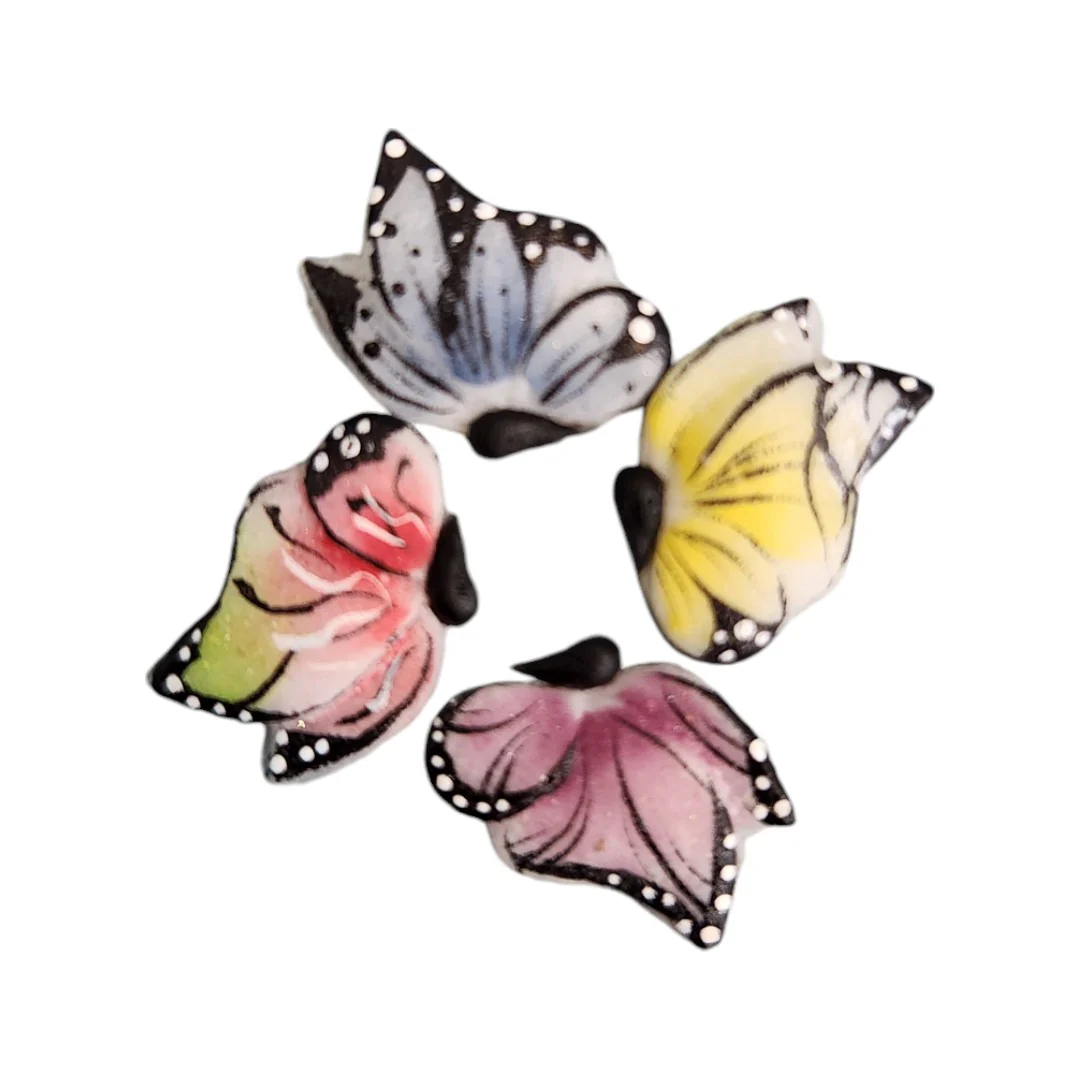 CNBS Nail Charms - 3D Handmade Acrylic Varied Style 4Pcs - Image 7