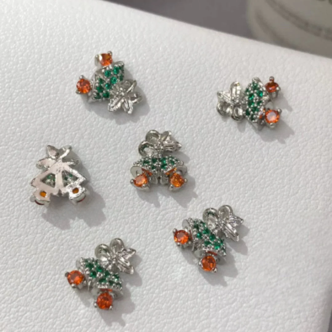CNBS Nail Charms - Christmas Bell & Candy Canes (5pcs) - Image 13