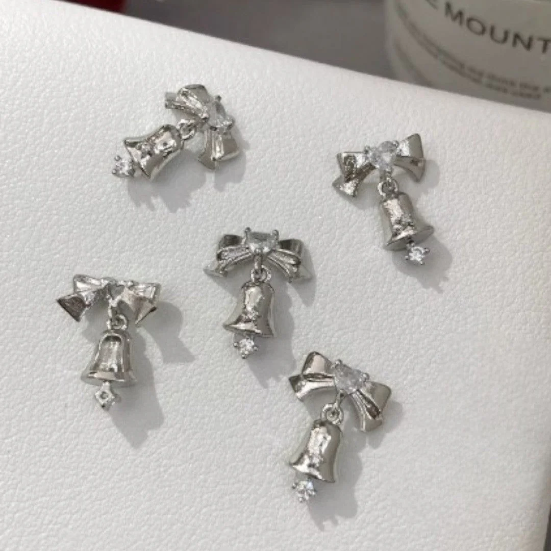 CNBS Nail Charms - Christmas Bell & Candy Canes (5pcs) - Image 14