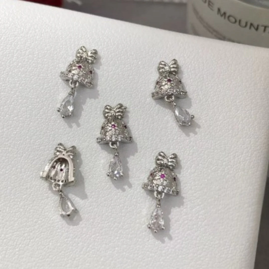 CNBS Nail Charms - Christmas Bell & Candy Canes (5pcs) - Image 19