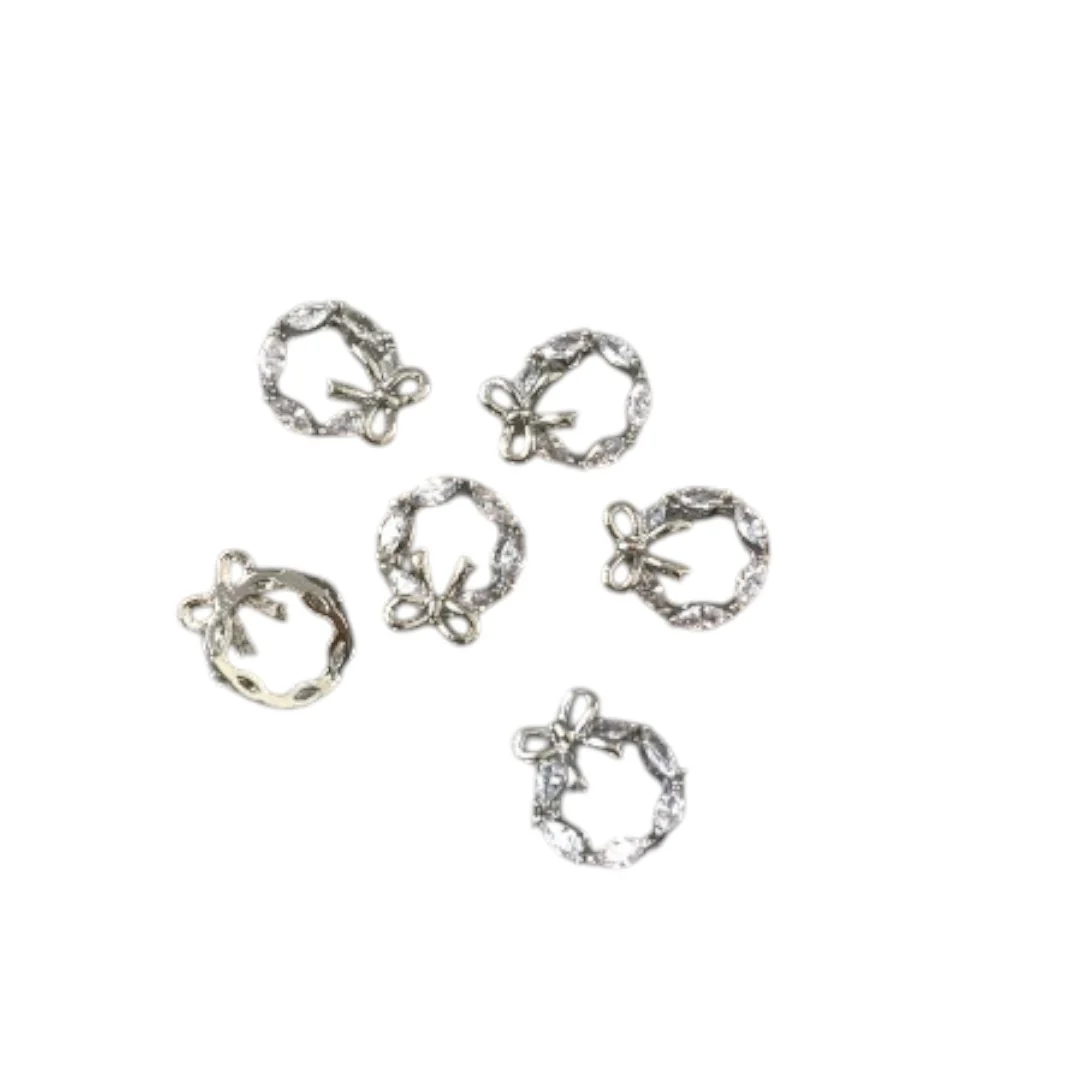 CNBS Nail Charms - Christmas Garland & Wreaths (5pcs) - Image 3