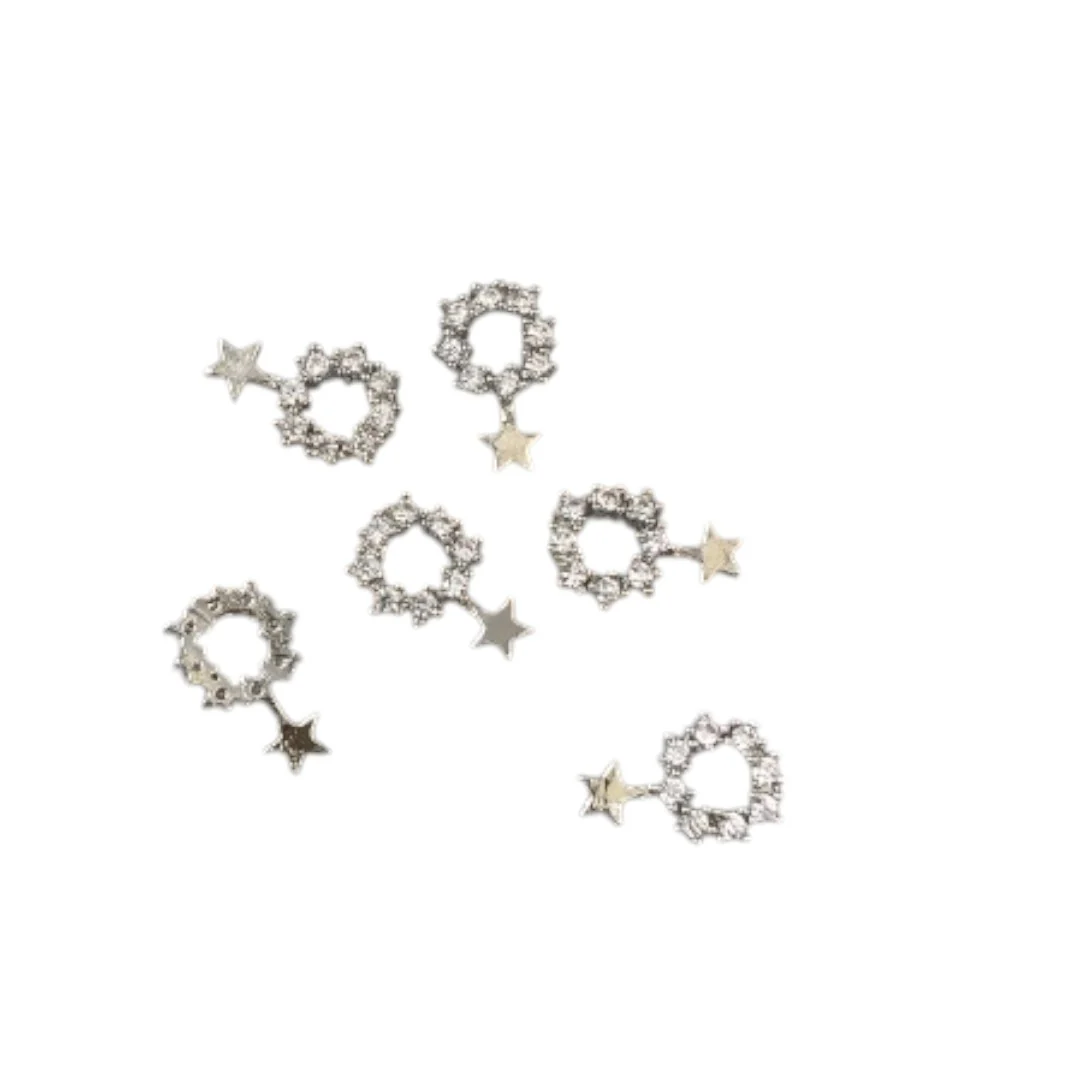 CNBS Nail Charms - Christmas Garland & Wreaths (5pcs) - Image 6