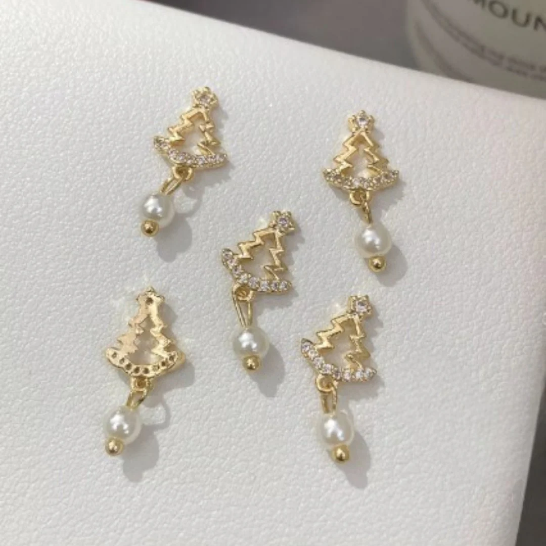 CNBS Nail Charms - Christmas Tree (5pcs) - Image 3