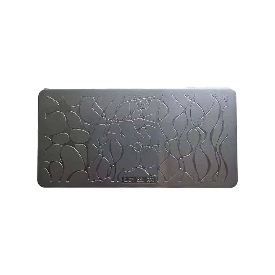 CNBS Nail Stamping Plates - Wave Patterns #SPV-331 - Image 2
