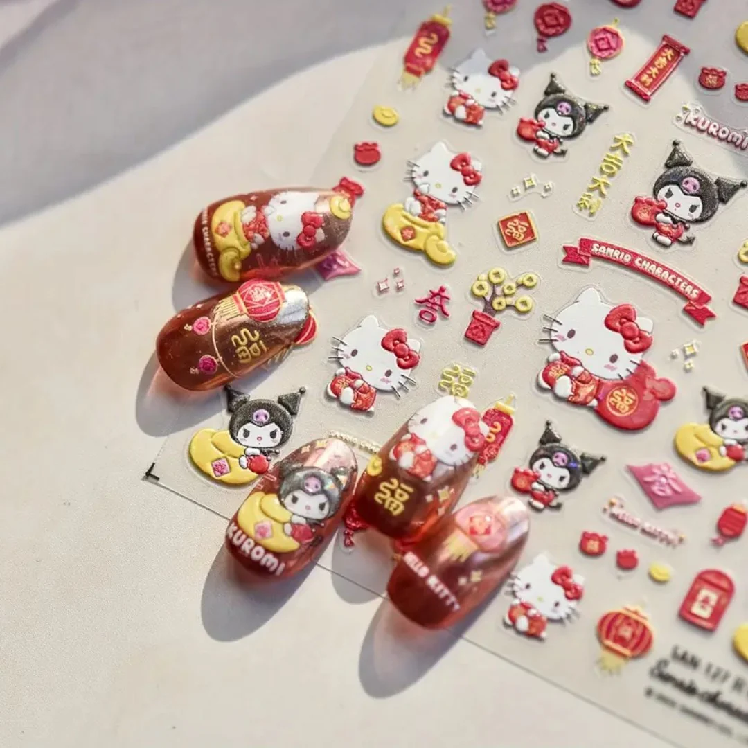 CNBS Nail Sticker - Lunar New Year x Sanrio Characters