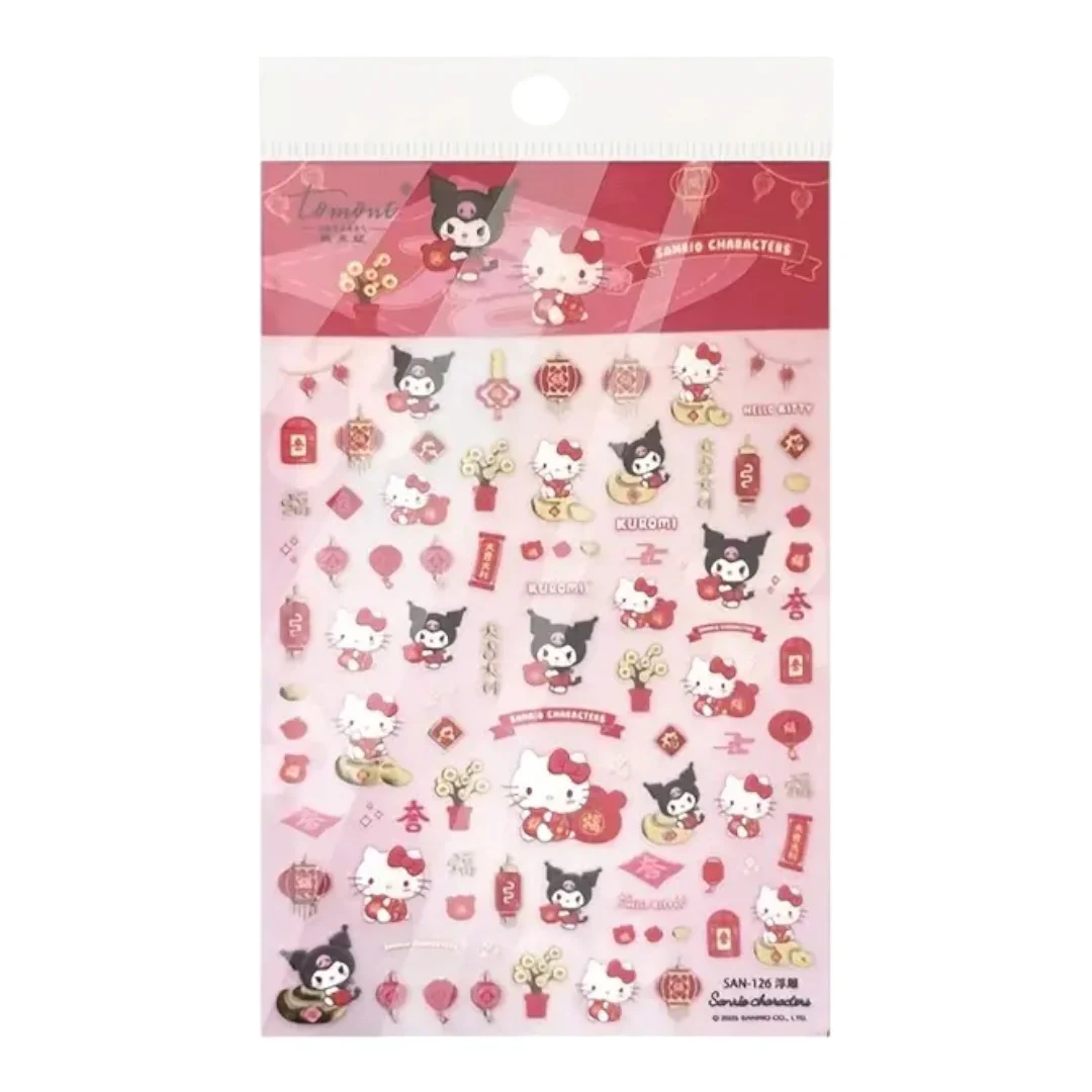 CNBS Nail Sticker - Lunar New Year x Sanrio Characters - Image 4