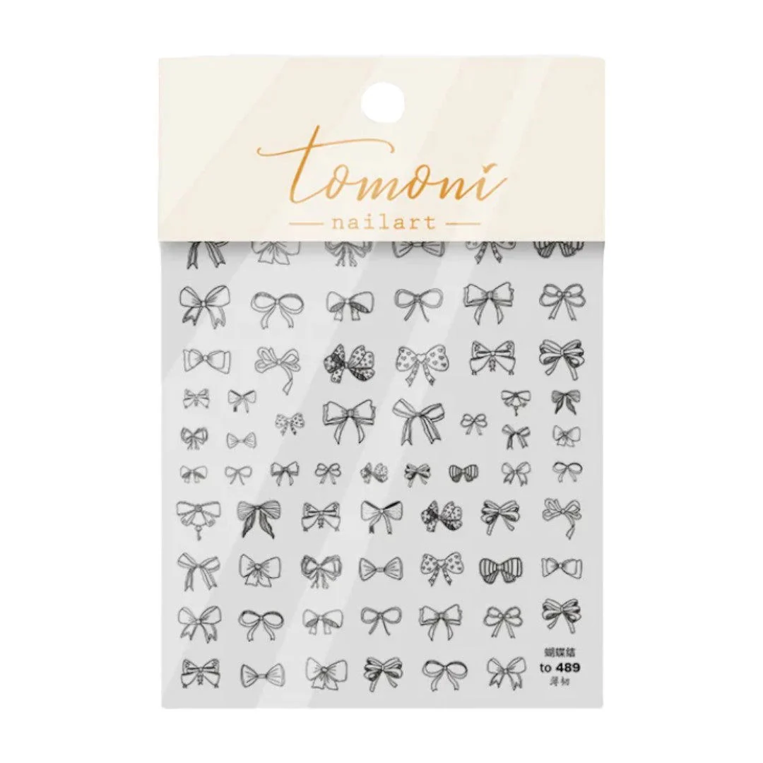 CNBS Nail Stickers - Assorted Bows - Image 6