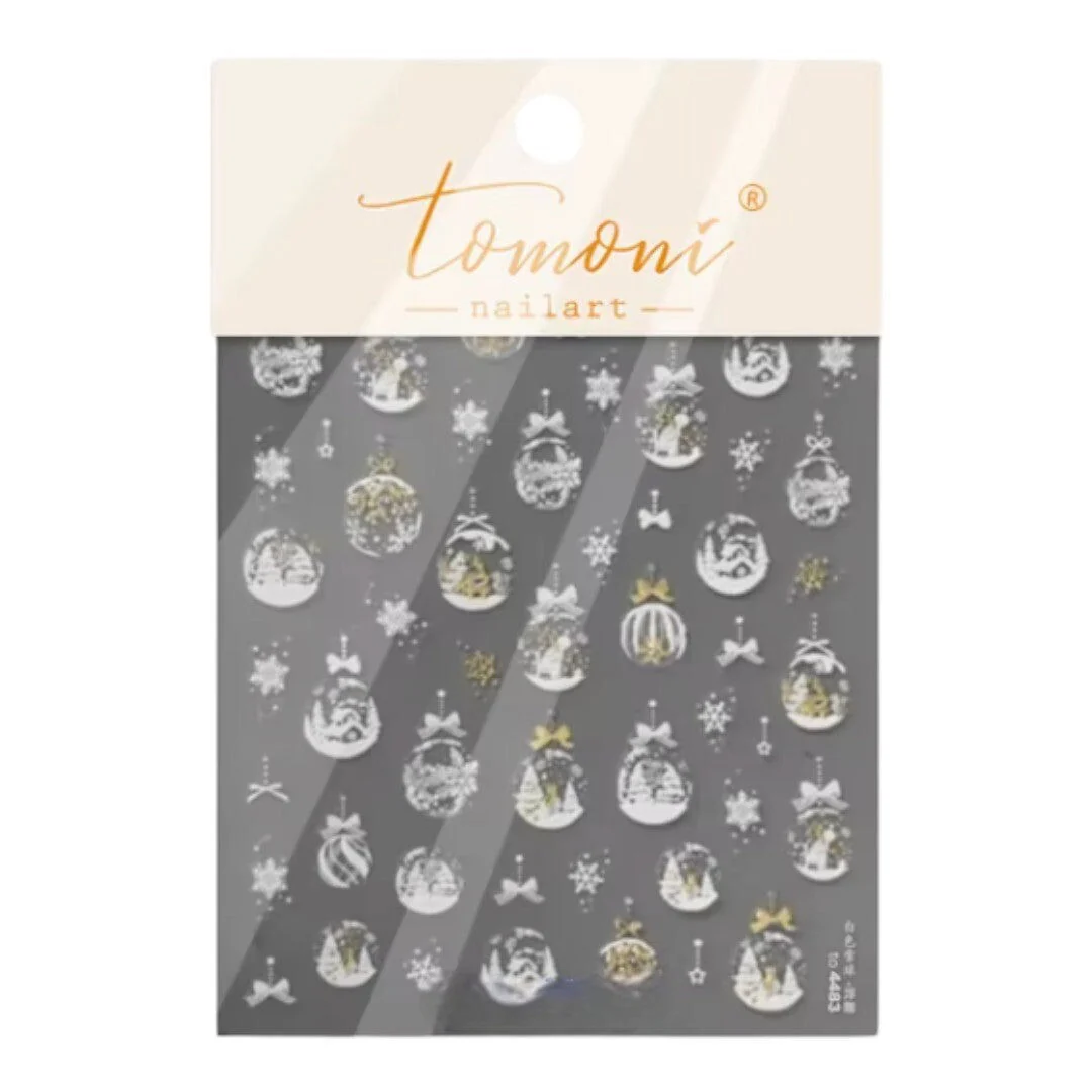 CNBS Nail Stickers - Christmas Ornaments - Image 6