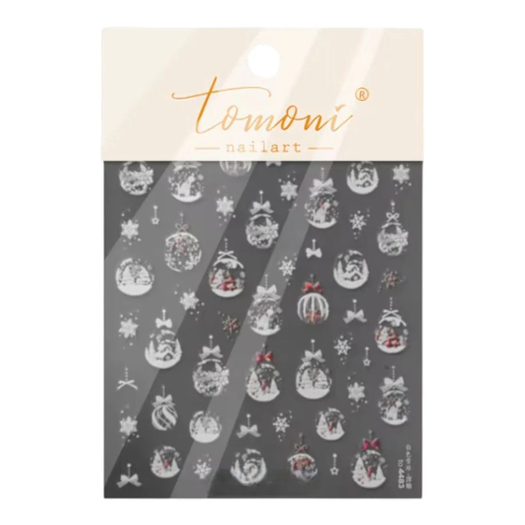 CNBS Nail Stickers - Christmas Ornaments - Image 7