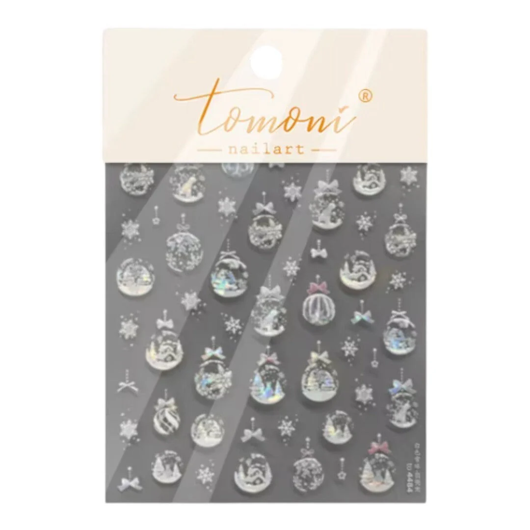 CNBS Nail Stickers - Christmas Ornaments - Image 8