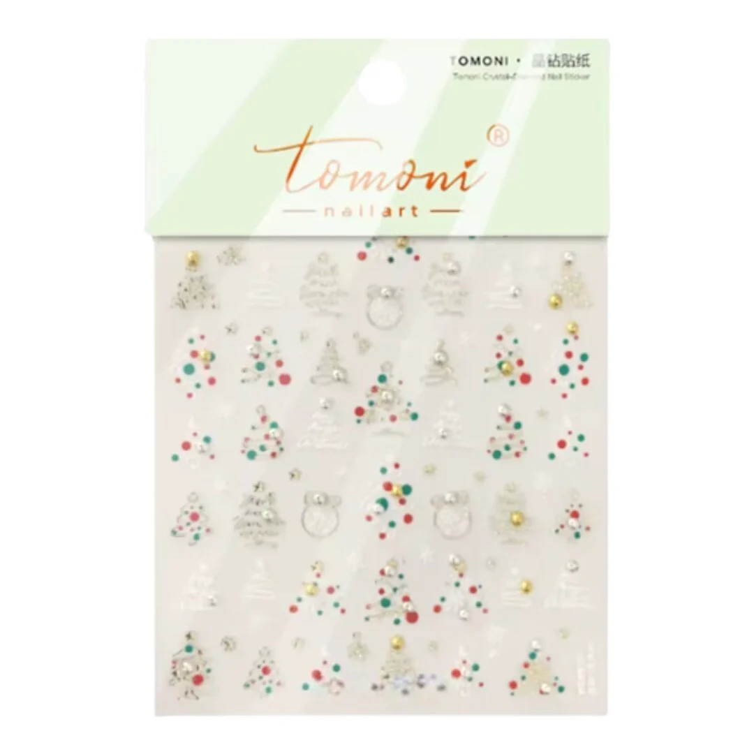 CNBS Nail Stickers - Christmas Tree & Snowflake - Image 5