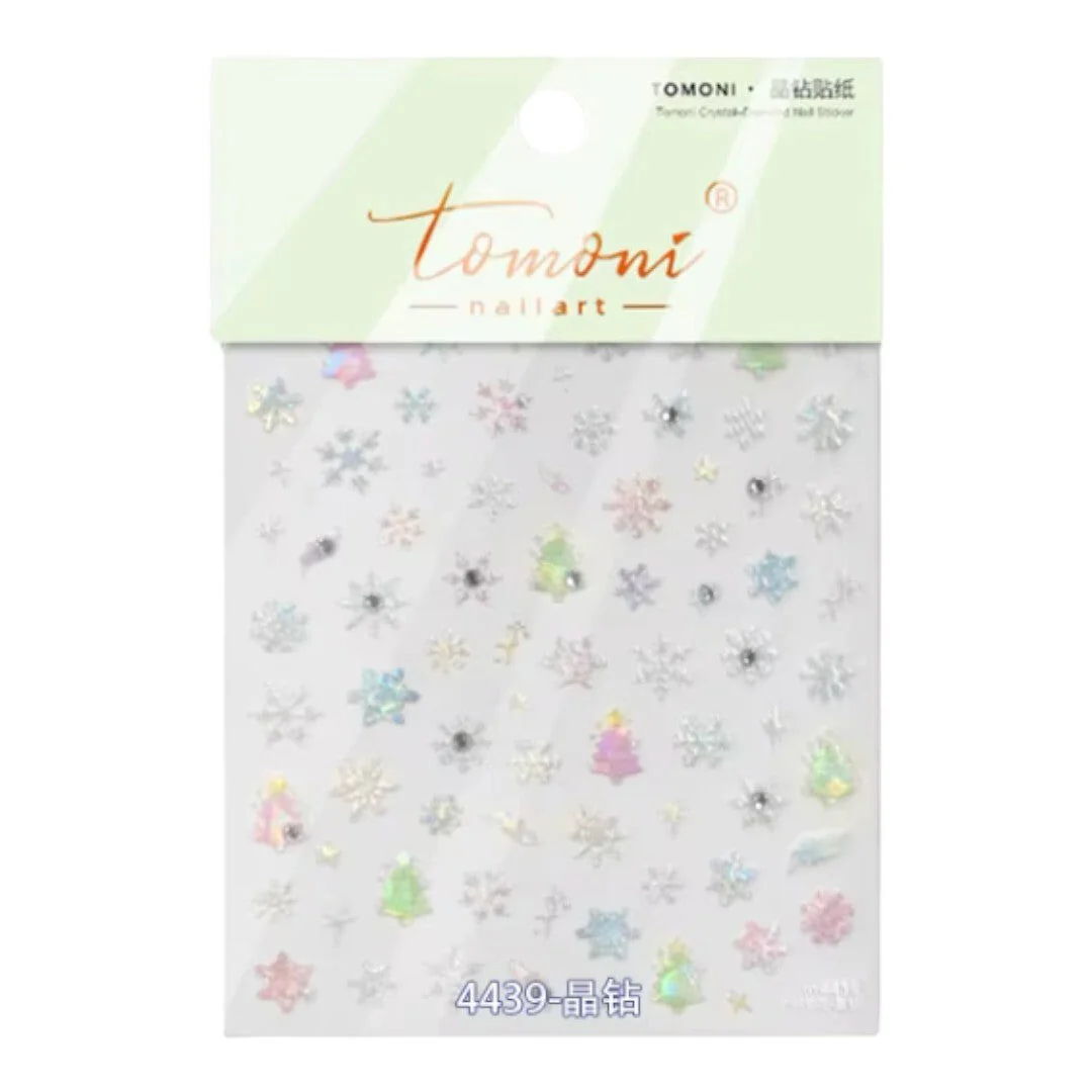 CNBS Nail Stickers - Christmas Tree & Snowflake - Image 8
