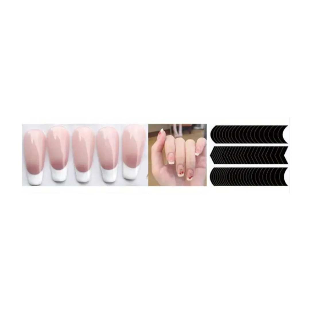 CNBS Nail Stickers - French Tip Guide (Pack Of 5) - Image 2
