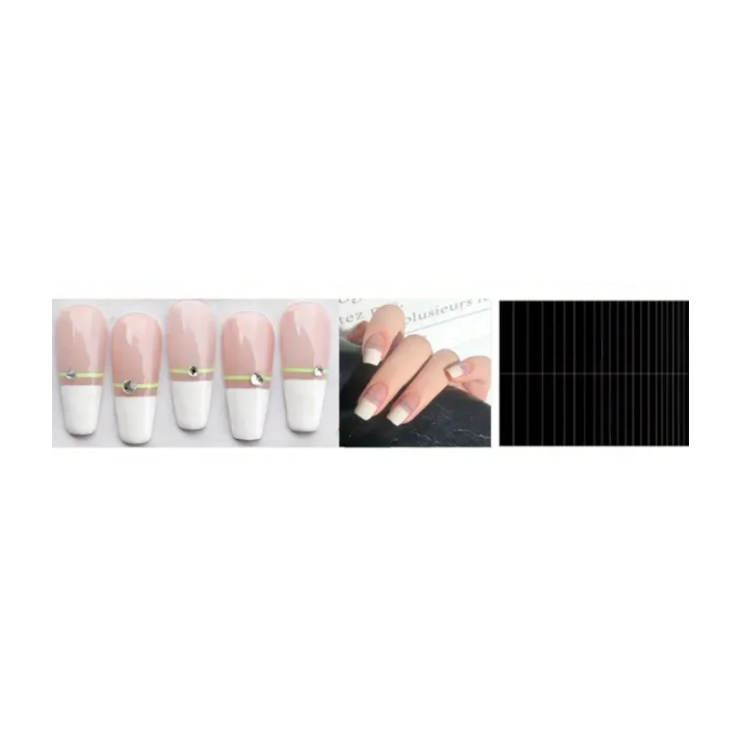 CNBS Nail Stickers - French Tip Guide (Pack Of 5) - Image 3