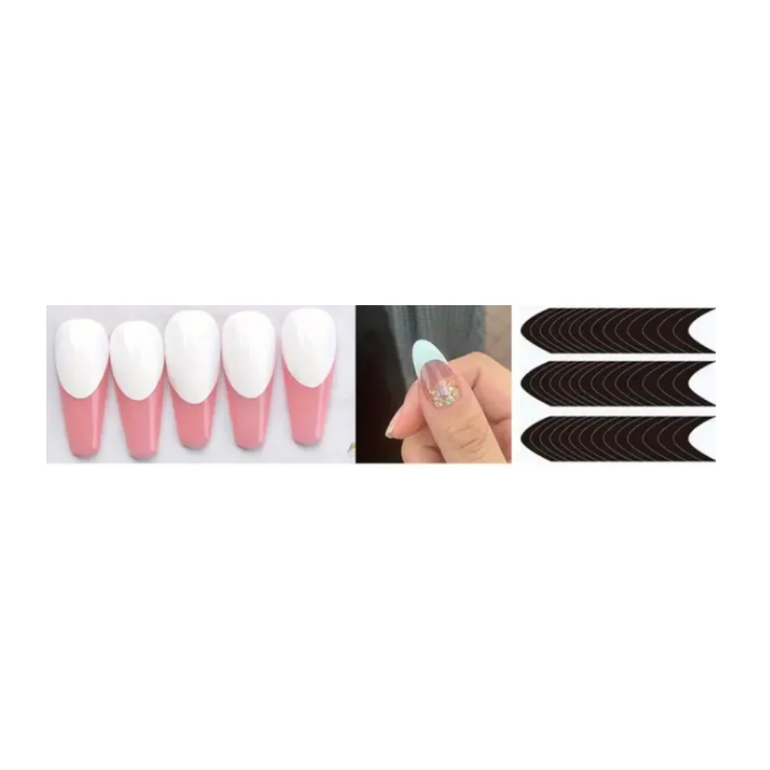 CNBS Nail Stickers - French Tip Guide (Pack Of 5) - Image 4