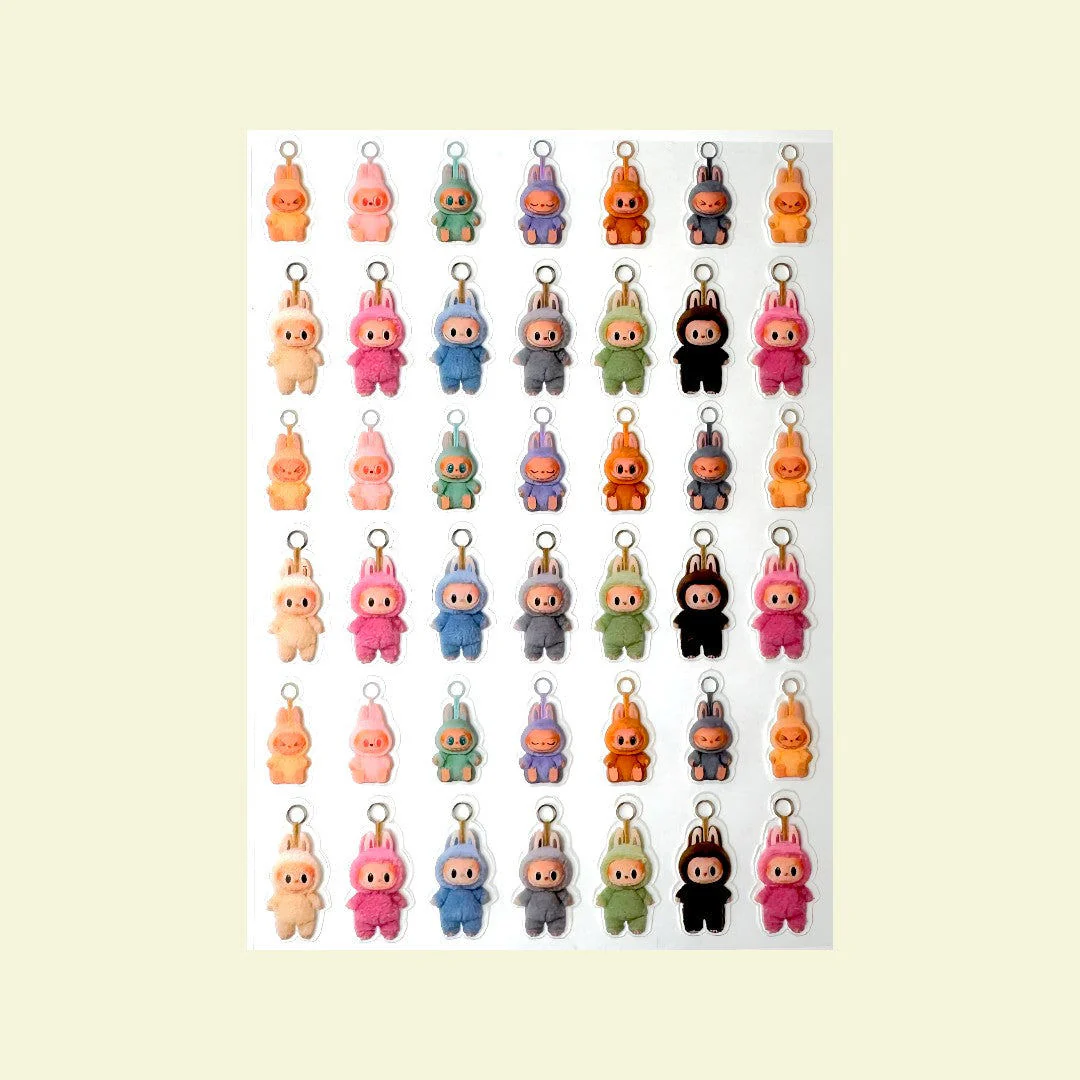 CNBS Nail Stickers - Labubu - Image 2